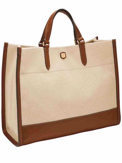 Fossil Gemma White Tote Bag ZB11038248