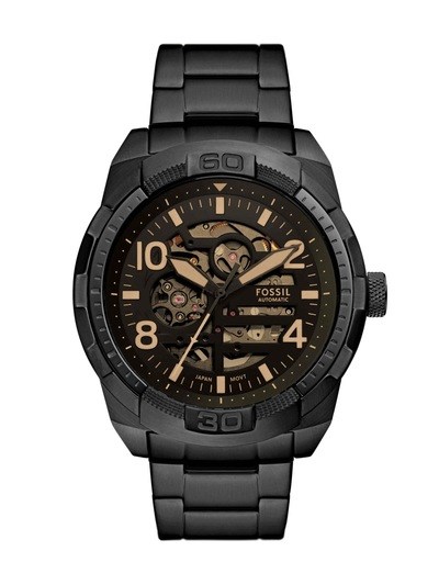 Bronson Automatic Black Stainless Steel Watch