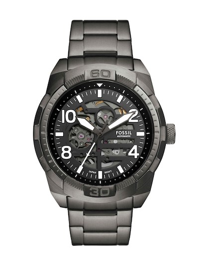 Bronson Automatic Smoke Stainless Steel Watch