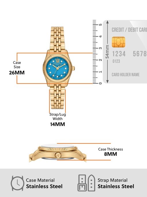 Michael Kors Lexington Gold Watch MK4813