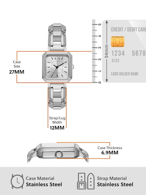 Armani Exchange Silver Watch AX5720