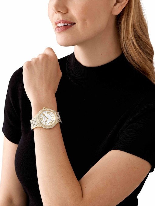 Michael Kors Camille Gold Watch MK4800