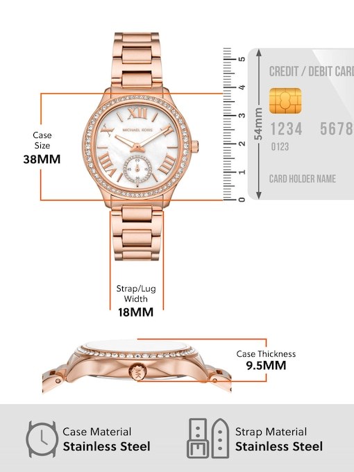Michael Kors Sage Rose Gold Watch MK4806