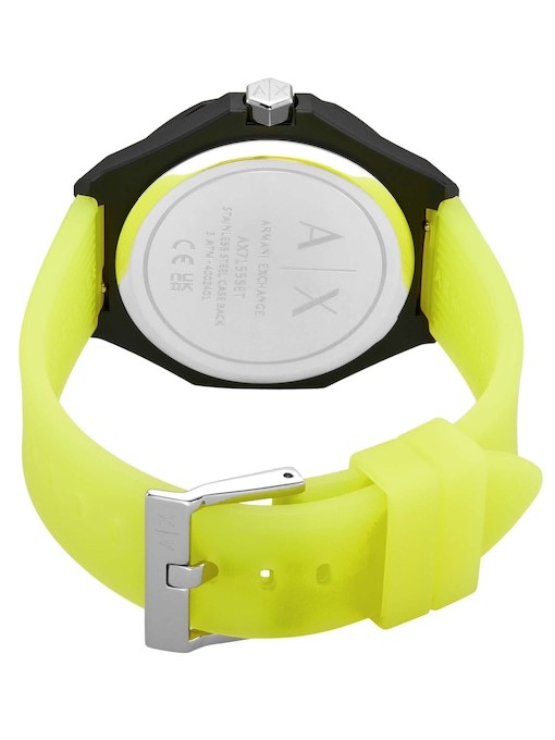 Armani Exchange Yellow Watch AX7155SET