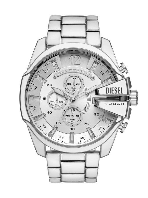 Diesel Mega Chief Silver Watch DZ4660