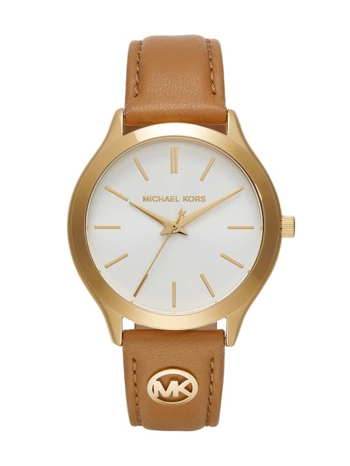 Michael Kors Slim Runway Brown Watch MK7465