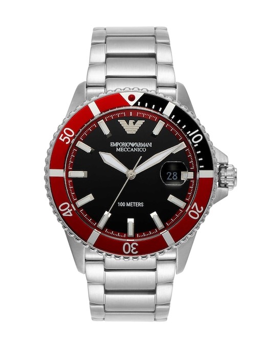 Emporio Armani Diver Silver Watch AR60074