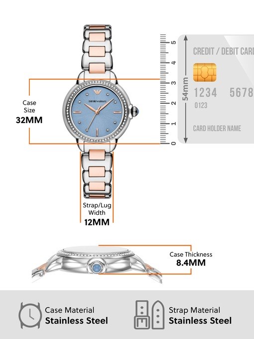 Emporio Armani Two Tone Watch AR11597