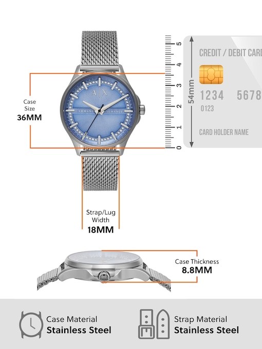 Armani Exchange Silver Watch AX5275