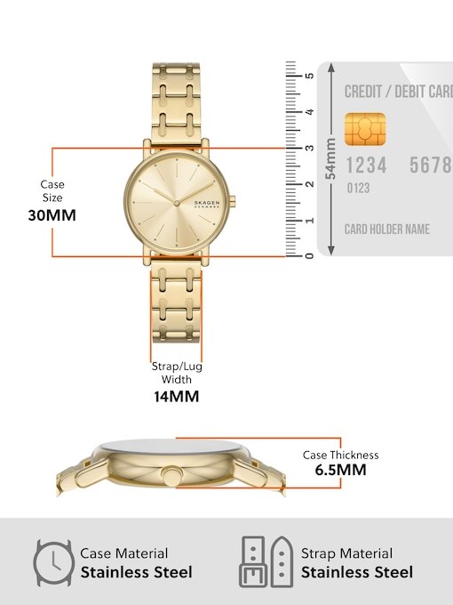 Skagen Signatur Lille Gold Watch SKW3124