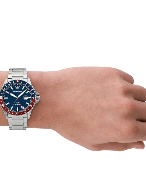 Emporio Armani Silver Watch AR11590