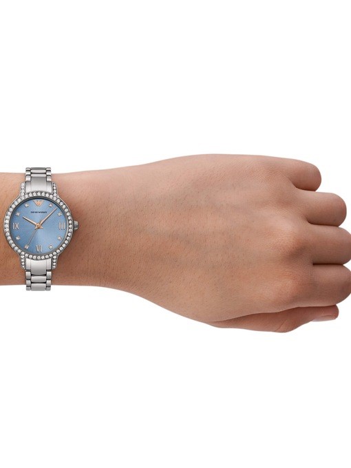 Emporio Armani Silver Watch AR11585