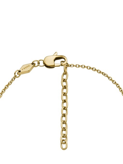 Fossil Harlow Gold Necklace JF04609710