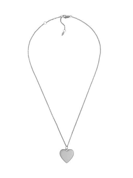 Fossil Drew Silver Necklace JF04690040