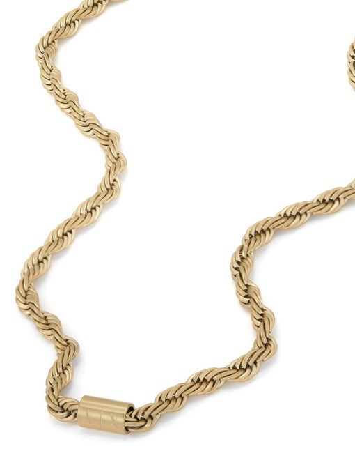 Armani Exchange Gold Necklace AXG0126710