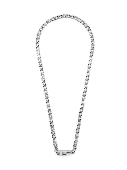 Diesel Steel Silver Necklace DX1497040