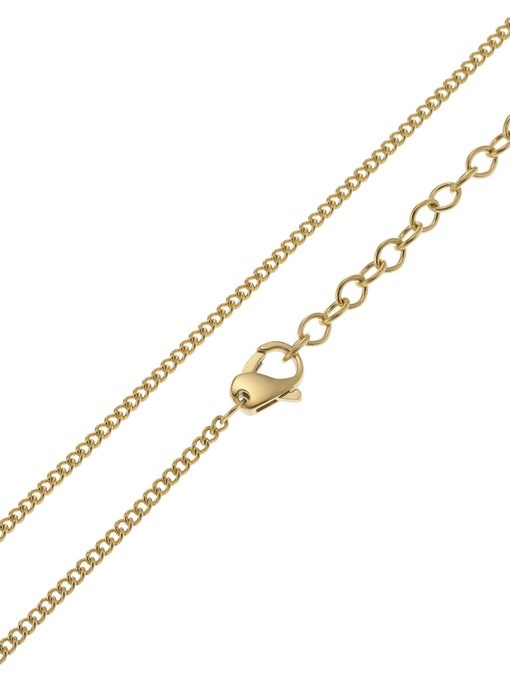 Diesel Steel Gold Pendant DX1456710