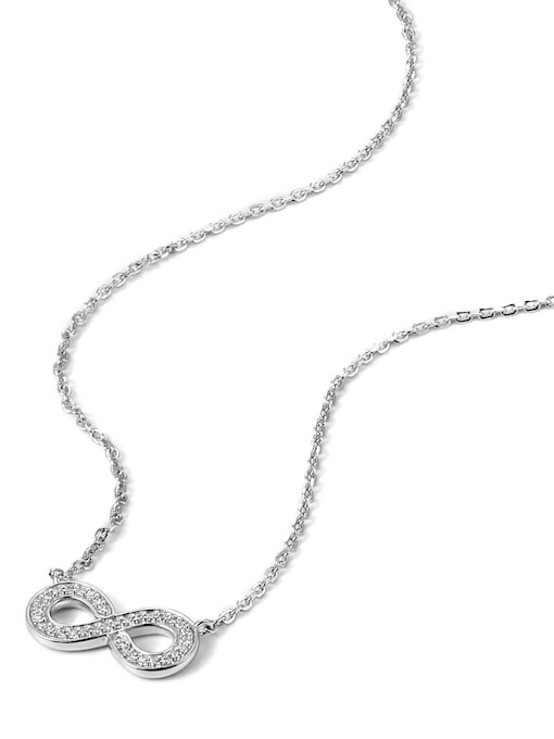 Fossil Sterling Silver Necklace JFS00632040