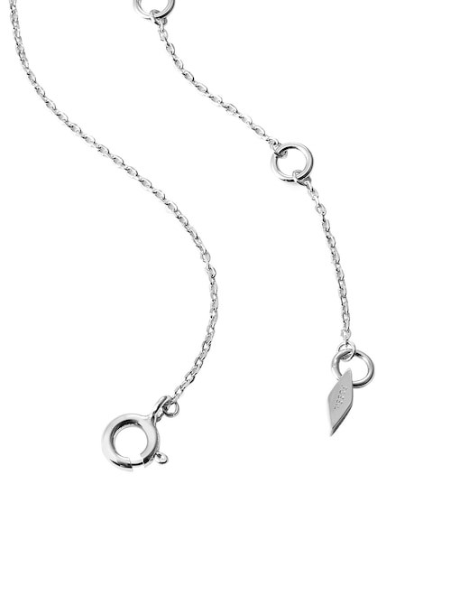 Fossil Sterling Silver Necklace JFS00632040