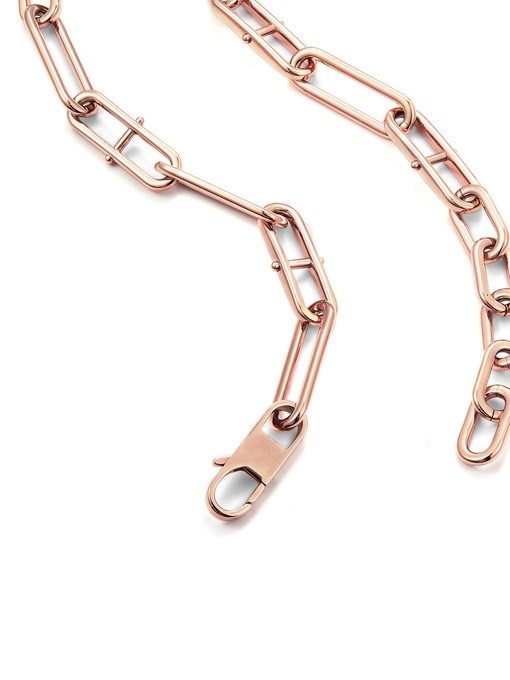 Fossil Heritage Rose Gold Necklace JF04670791