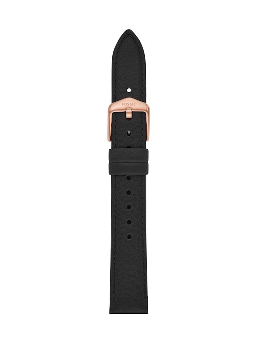 Fossil Black Strap Bar S161097