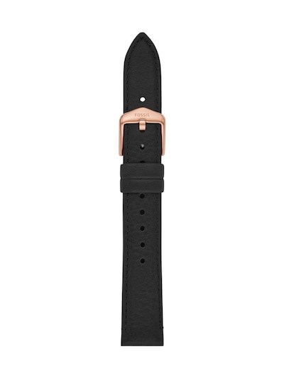 Fossil Black Strap Bar S161097