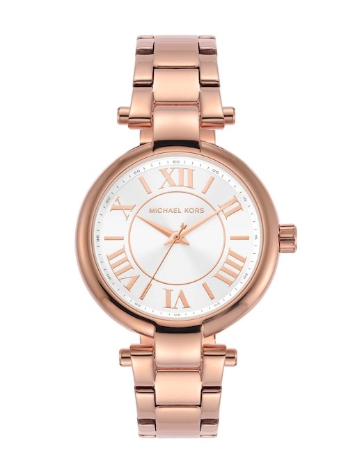 Michael Kors Outlet Sylvia Rose Gold Watch MK4656