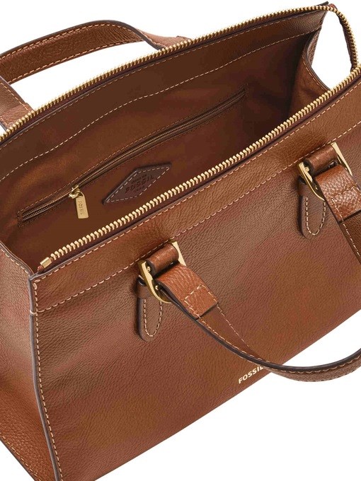 Fossil Tessa Brown Satchel SHB3171210