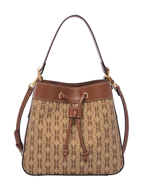 Fossil Tessa Brown Bucket Bag SHB3173268