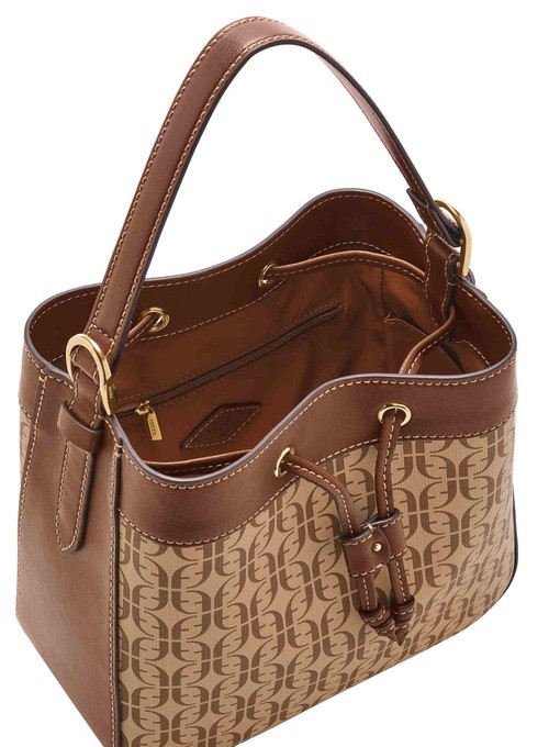 Fossil Tessa Brown Bucket Bag SHB3173268