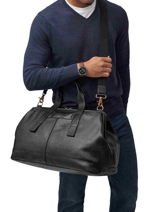 Fossil Kayden Black Duffle SBG1326001