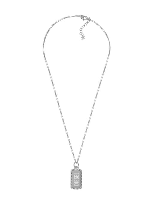 Diesel Steel Silver Pendant DX1408931