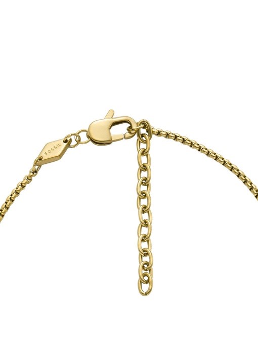 Fossil Ellis Gold Necklace JF04701710 Fossil Ellis Gold Necklace JF04701710