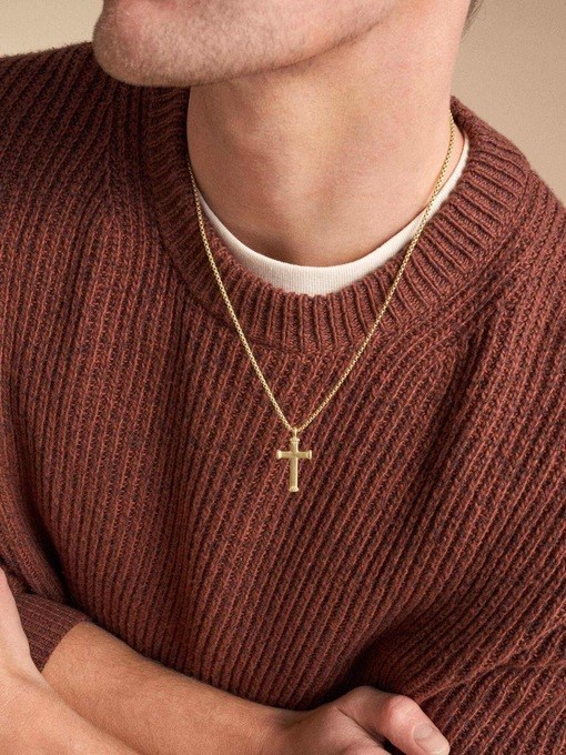 Fossil Ellis Gold Necklace JF04701710 Fossil Ellis Gold Necklace JF04701710