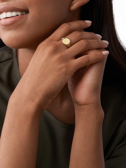 Fossil Sadie Gold Ring JF03804710