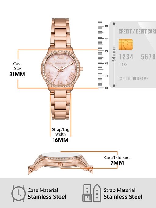 Michael Kors Sage Rose Gold Watch MK4823