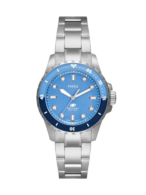 Fossil Blue Dive Silver Watch ES5353