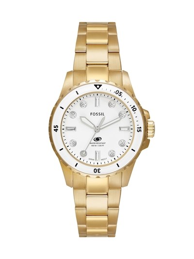 Fossil Blue Dive Gold Watch ES5350