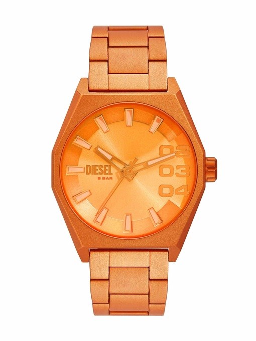Diesel Scraper Orange Watch DZ2209