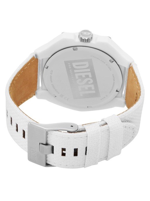 Diesel Framed White Watch DZ4664