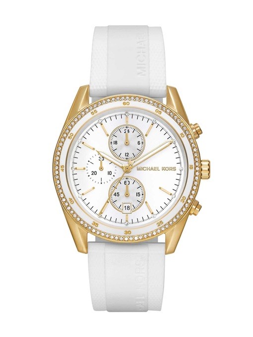 Michael Kors Hadyn White Watch MK7484