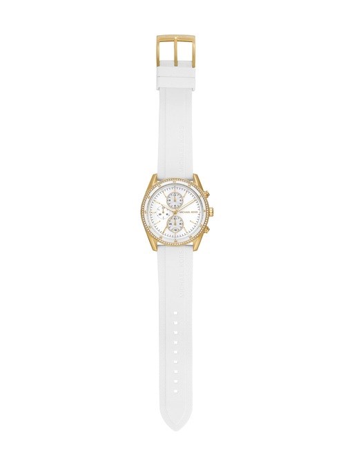 Michael Kors Hadyn White Watch MK7484