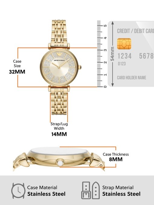 Emporio Armani Gold Watch AR11608