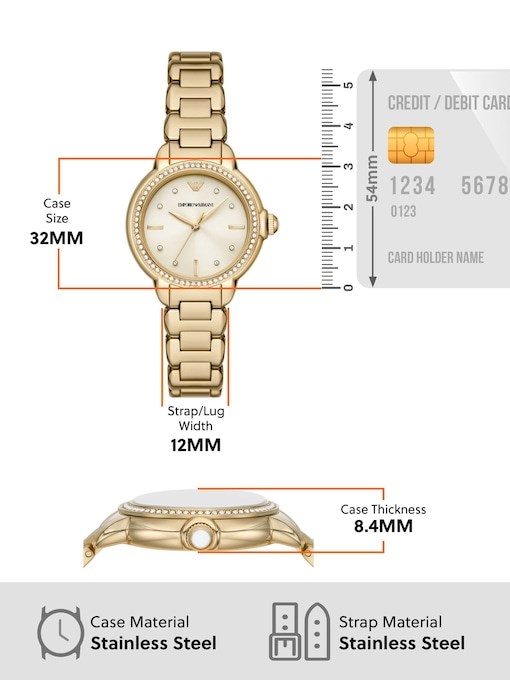 Emporio Armani Gold Watch AR11609