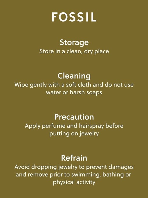 Fossil Jewelry Silver Earring JF04742040 Fossil Jewelry Silver Earring JF04742040