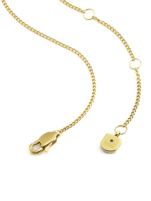 Fossil Harlow Gold Necklace JF04748710