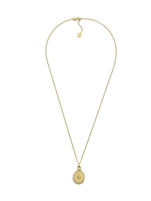Fossil Jewelry Gold Necklace JF04543710