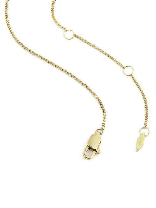 Fossil Jewelry Gold Necklace JF04711710