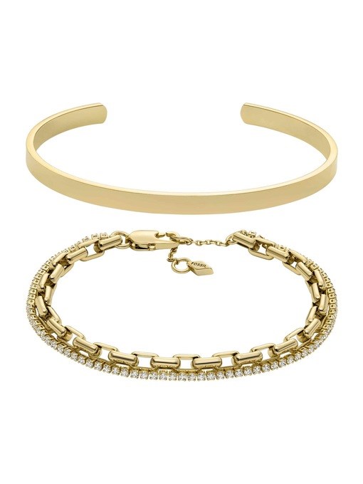 Fossil Heritage Silver Bracelet JA7273040