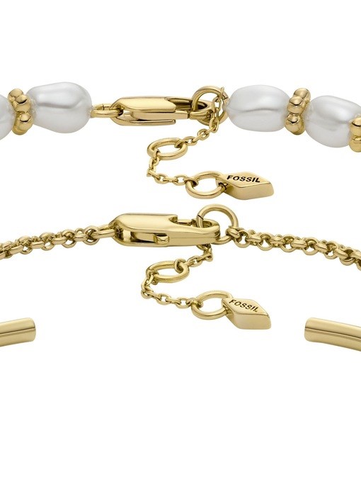 Fossil Jewelry Gold Bracelet Set JGFTSET1097 Fossil Jewelry Gold Bracelet Set JGFTSET1097